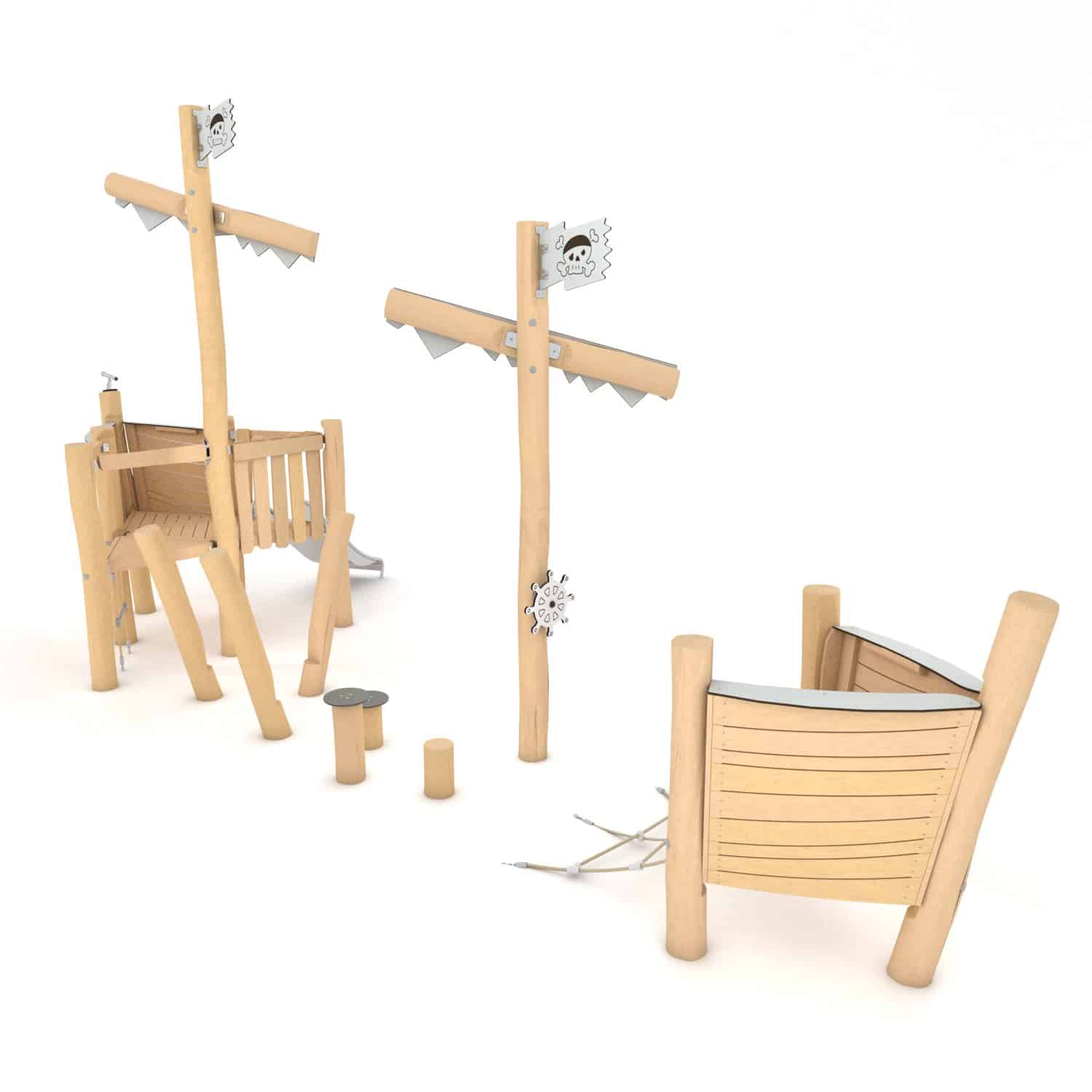Robinia schip L - Afbeelding 2