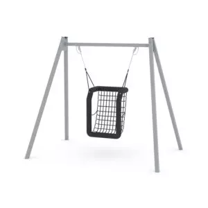 Schommel met mand