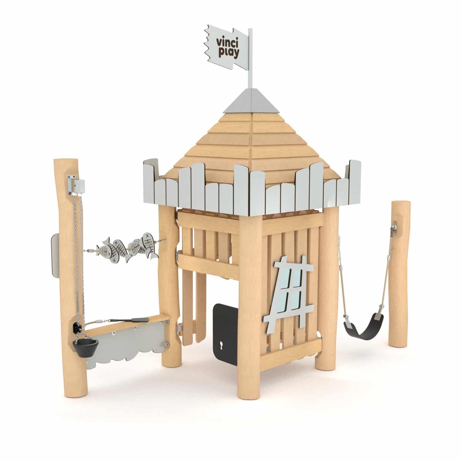 Robinia kasteelhuisje met keuken