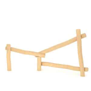 Robinia balanceerbalk tweesprong