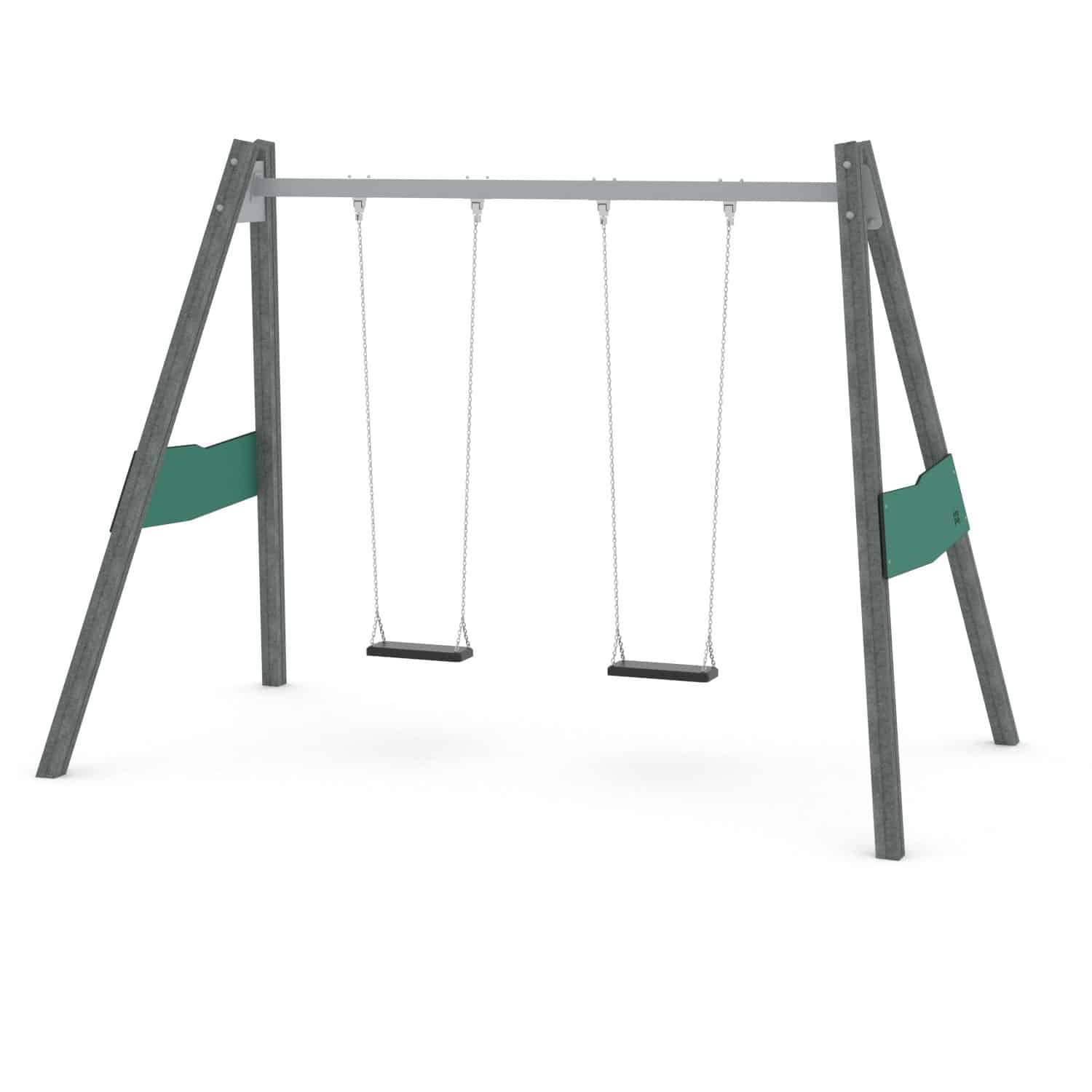Schommel Recycled 2 zit H 250 cm