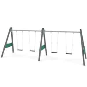 Schommel Recycled dubbel 4 zit
