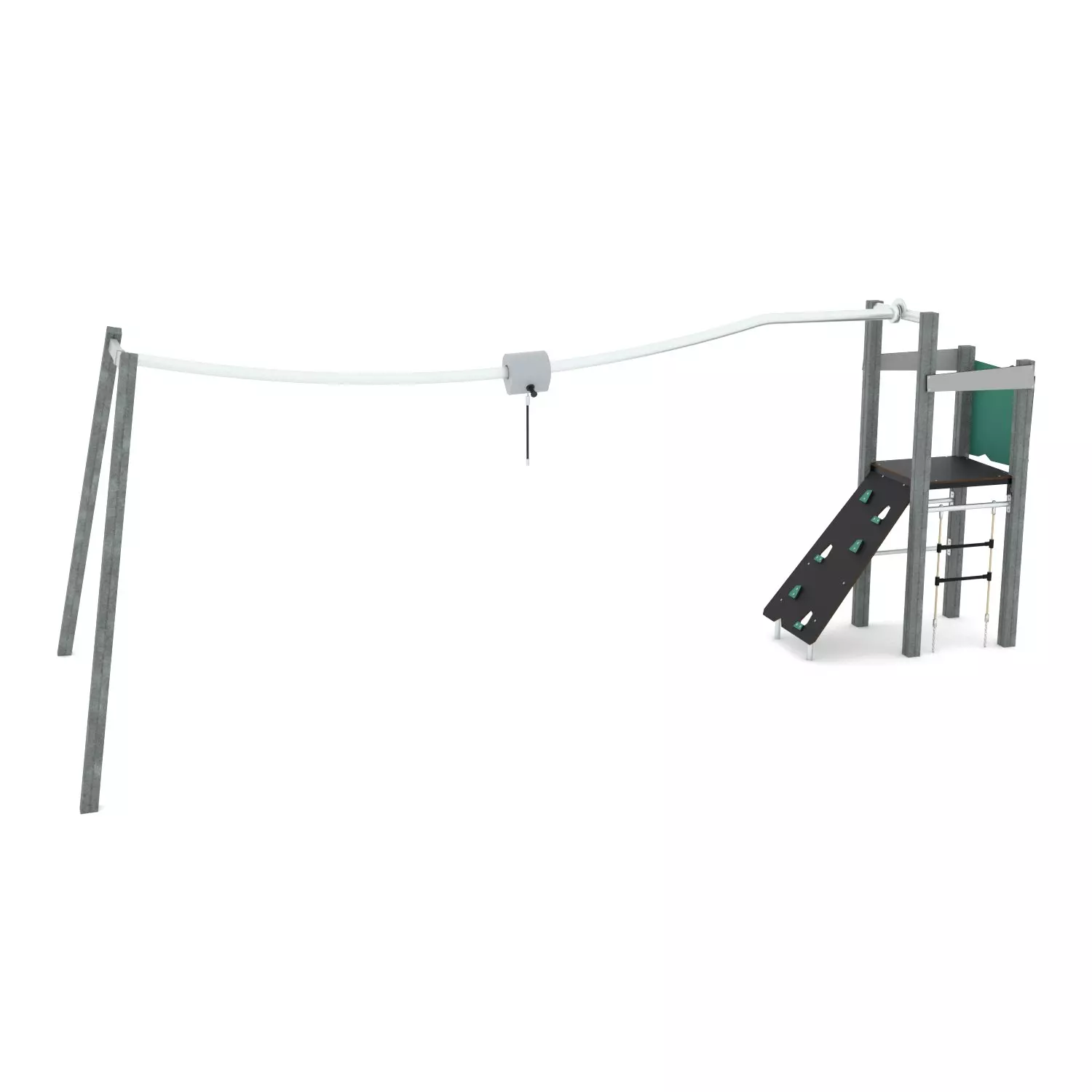 Speeltoren met Rail Glider Recycled