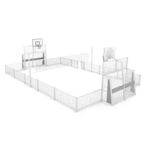 Multisport veld 8x15m - staal