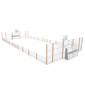 Multisport veld 11x26m - staal