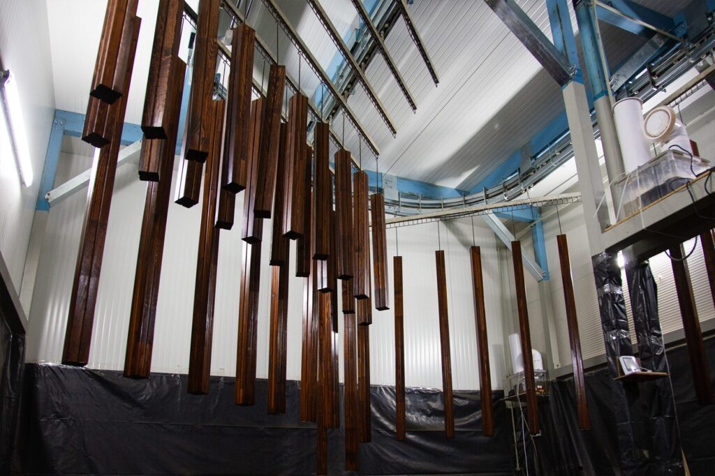 Wooden droogproces