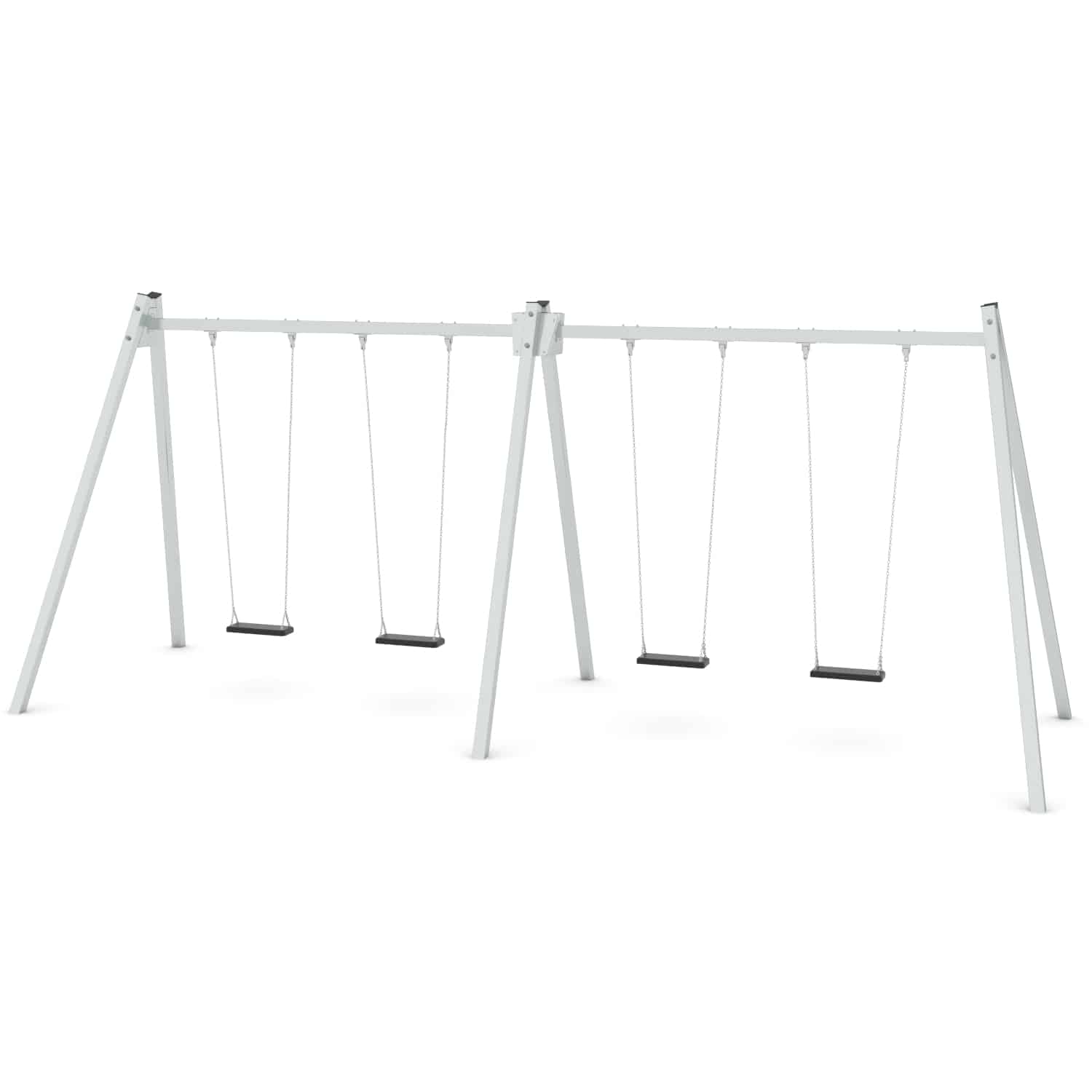 Schommel dubbel 4 zit H 250 cm