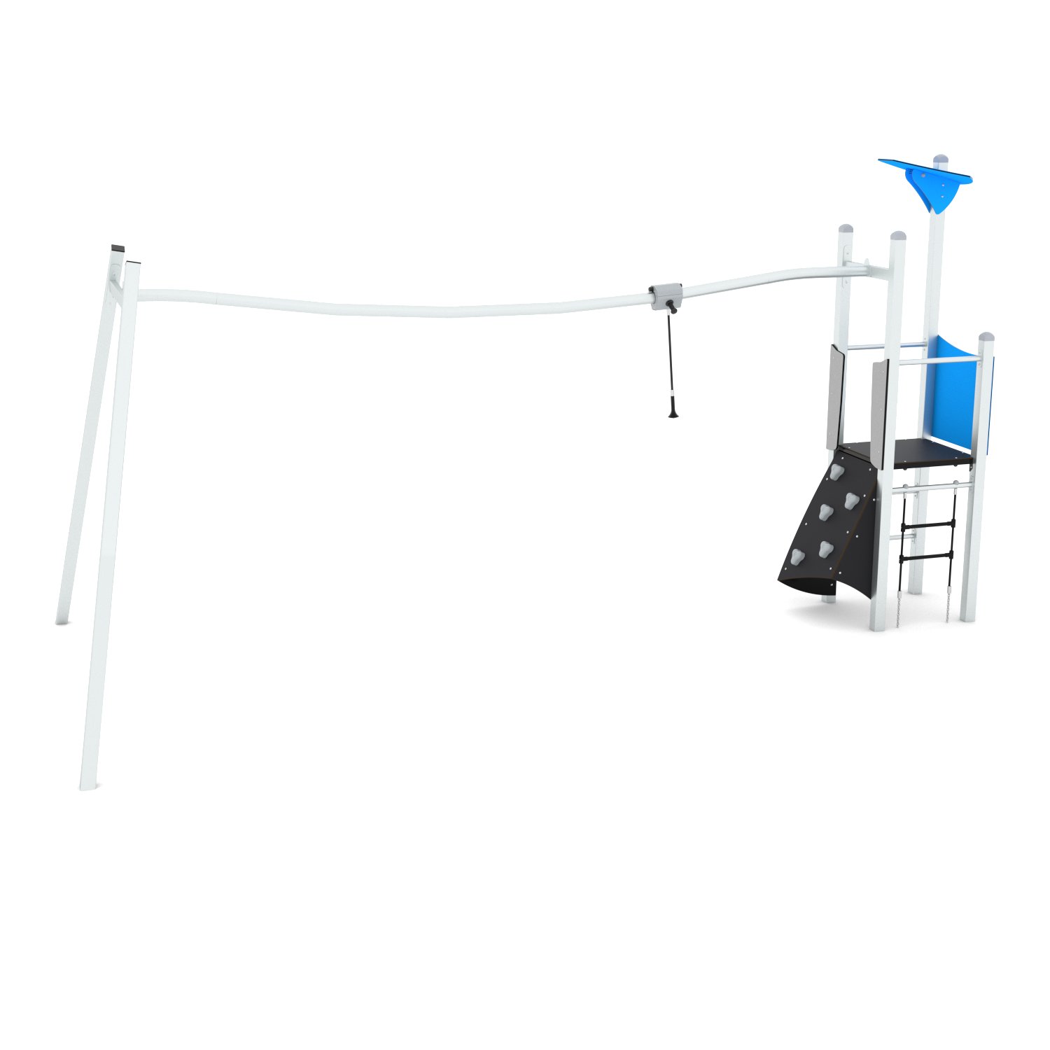 Speeltoren met Rail Glider