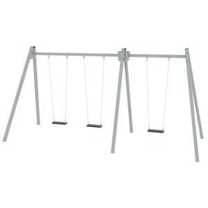 Schommel dubbel 3 zit H 250 cm