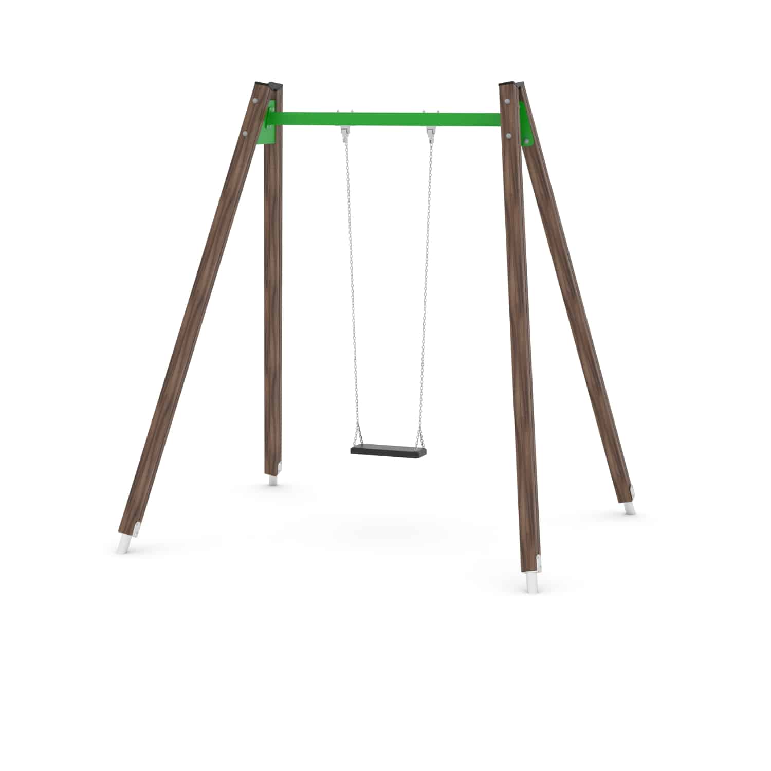 Schommel hout 1 zit H 250 cm