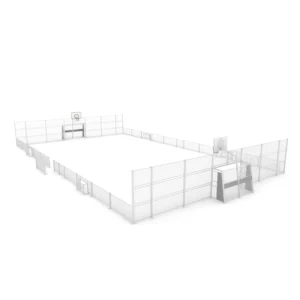 Multisport veld 16x29m - staal