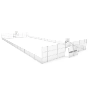 Multisport veld 16x40m - staal