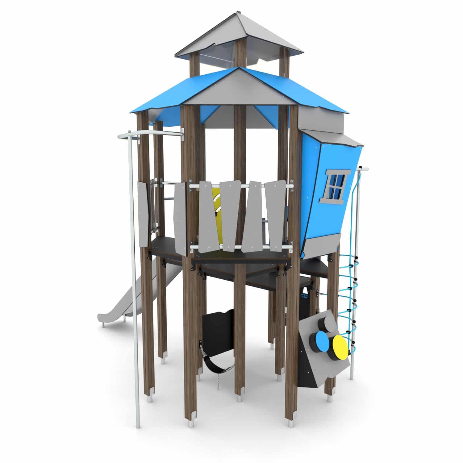 Speeltorencombinatie hout XL