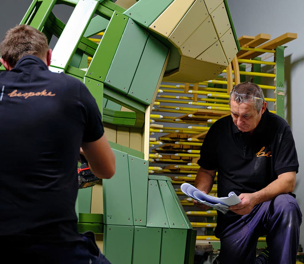Constructie Vinci Bespoke lizard