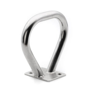 RVS handgreep voor vlakke balken