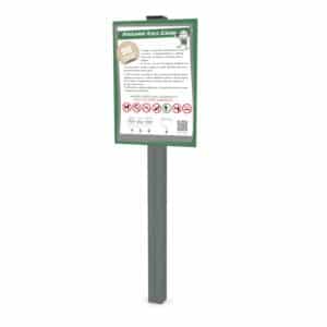 Panneau d’information Recycled